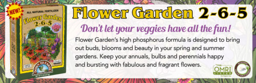 Click here to check out our new Flower Garden Fertilizer